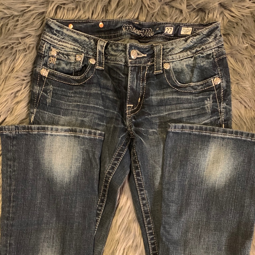 MissMe jeans. Sz 27. Boot cut